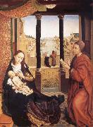 Rogier van der Weyden San Lucas Painting to the Virgin one